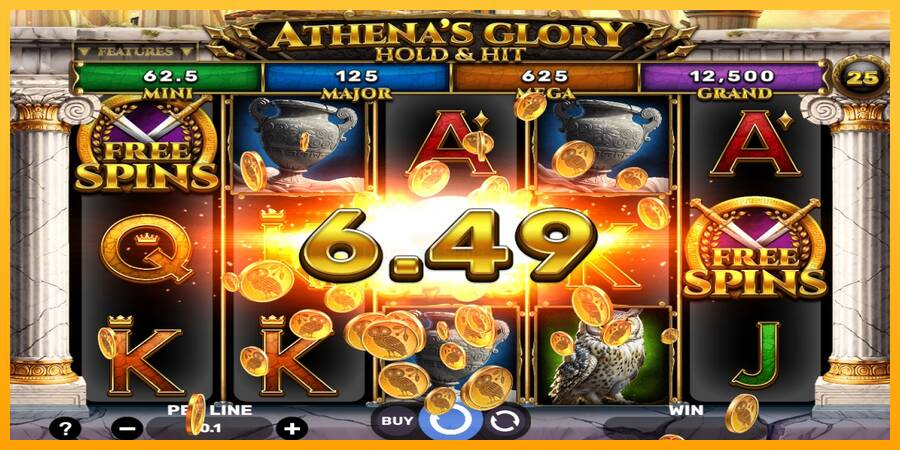 Athenas Glory Hold & Hit 游戏机赚钱, 图片 3