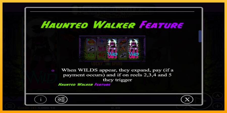 Haunted Walker 2 游戏机赚钱, 图片 5