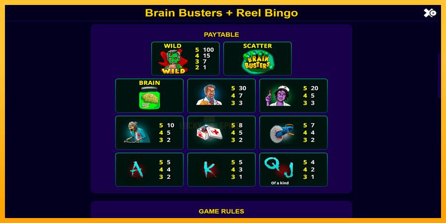 Brain Busters 游戏机赚钱, 图片 6