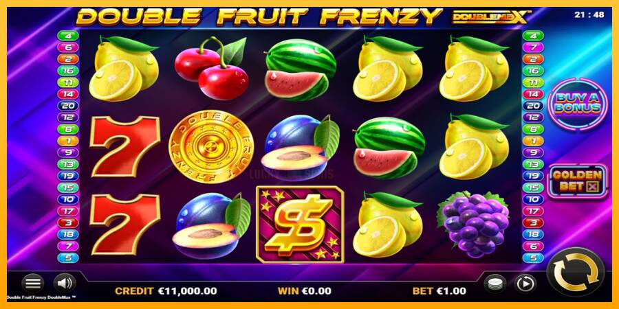 Double Fruit Frenzy DoubleMax 游戏机赚钱, 图片 1