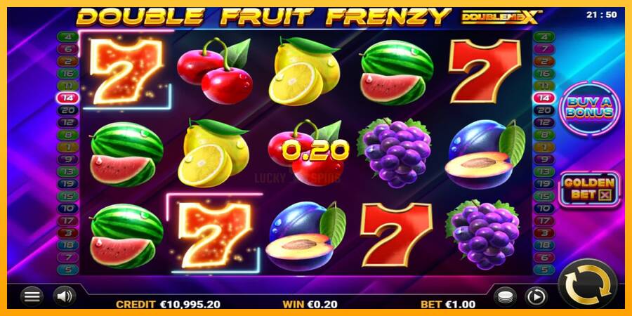 Double Fruit Frenzy DoubleMax 游戏机赚钱, 图片 2