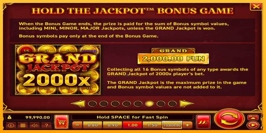 16 Coins Grand Gold Edition Halloween Jackpots 游戏机赚钱, 图片 5