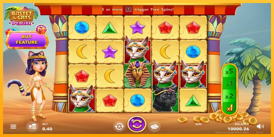 Bastet & Cats Deluxe 游戏机赚钱, 图片 2