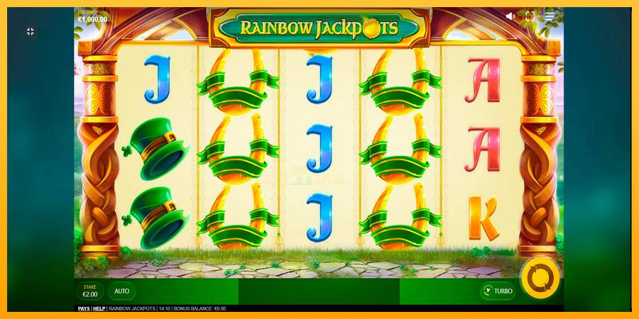 Rainbow Jackpots 游戏机赚钱, 图片 1