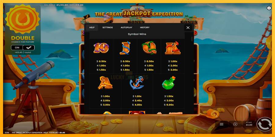 The Great Jackpot Expedition 游戏机赚钱, 图片 6