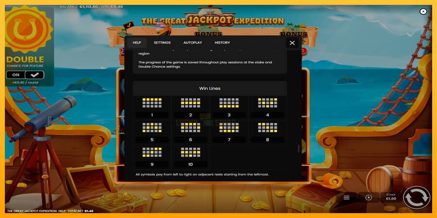 The Great Jackpot Expedition 游戏机赚钱, 图片 7