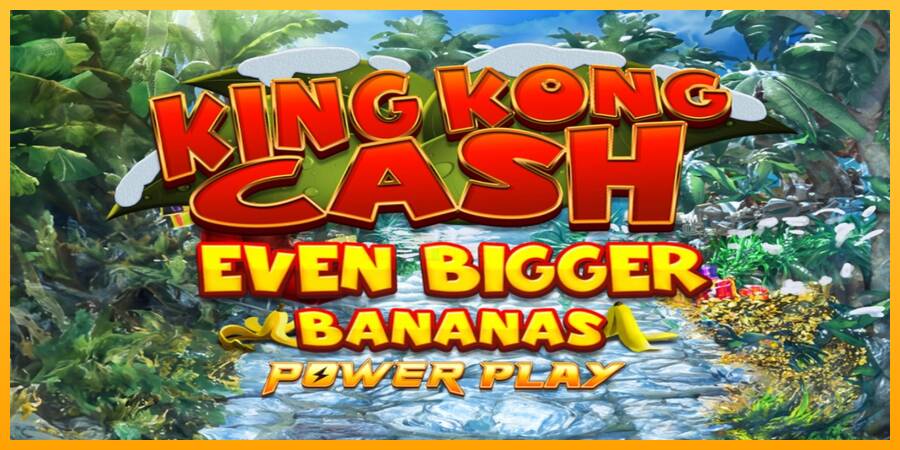 King Kong Cash Even Bigger Bananas Power Play 游戏机赚钱, 图片 1