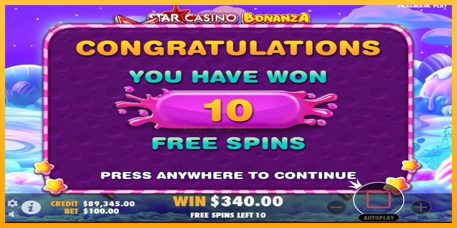 Starcasino Bonanza 游戏机赚钱, 图片 4