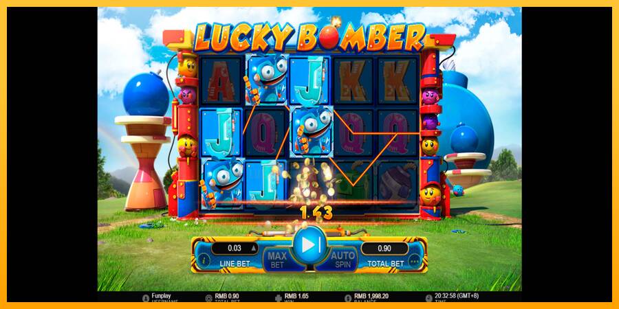 Lucky Bomber 游戏机赚钱, 图片 2