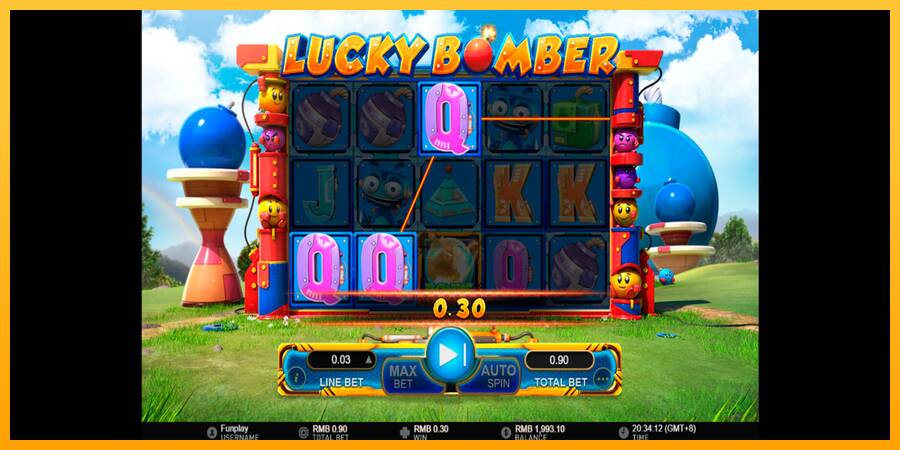 Lucky Bomber 游戏机赚钱, 图片 5