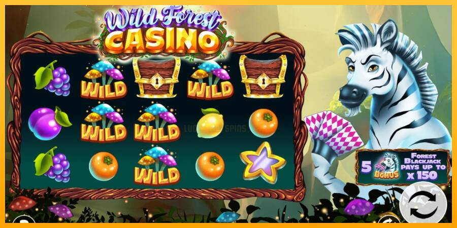 Wild Forest Casino 游戏机赚钱, 图片 1