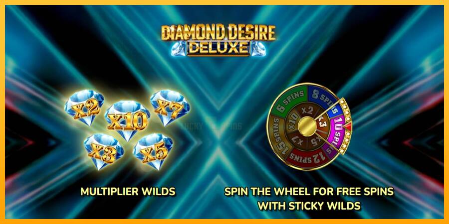 Diamond Desire Deluxe 游戏机赚钱, 图片 4