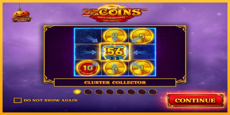 25 Coins Halloween Jackpots 游戏机赚钱, 图片 1