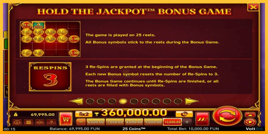 25 Coins Halloween Jackpots 游戏机赚钱, 图片 5