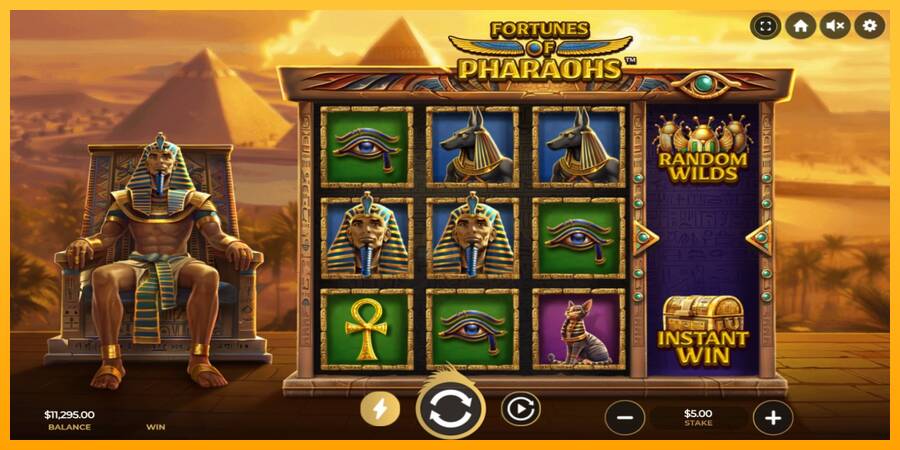 Fortunes of Pharaohs 游戏机赚钱, 图片 2