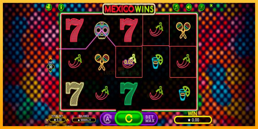 Mexico Wins 游戏机赚钱, 图片 4