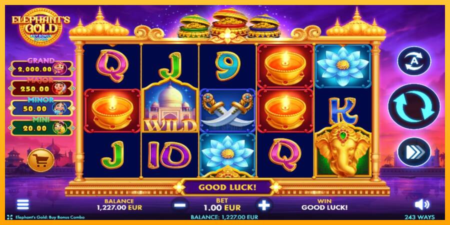 Elephants Gold Buy Bonus Combo 游戏机赚钱, 图片 2