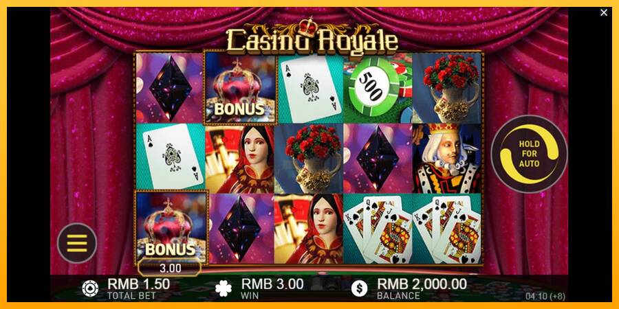 Casino Royale 游戏机赚钱, 图片 1