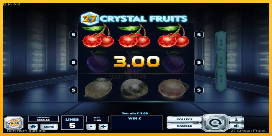 27 Crystal Fruits 游戏机赚钱, 图片 3