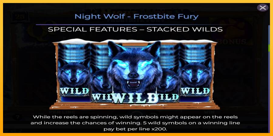 Night Wolf - Frostbite Fury 游戏机赚钱, 图片 6