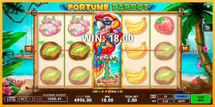 Fortune Parrot 游戏机赚钱, 图片 2