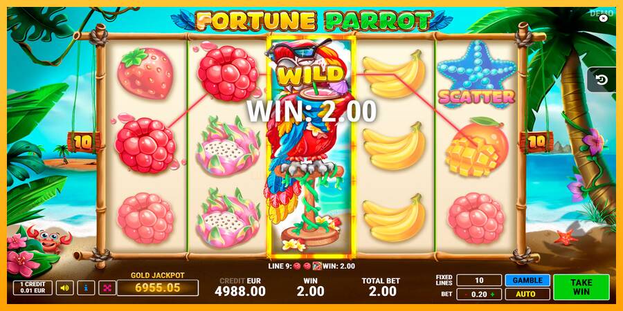 Fortune Parrot 游戏机赚钱, 图片 4