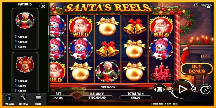 Santas Reels 游戏机赚钱, 图片 6