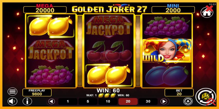 Golden Joker 27 Hold & Win 游戏机赚钱, 图片 3