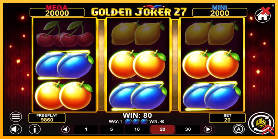 Golden Joker 27 Hold & Win 游戏机赚钱, 图片 4