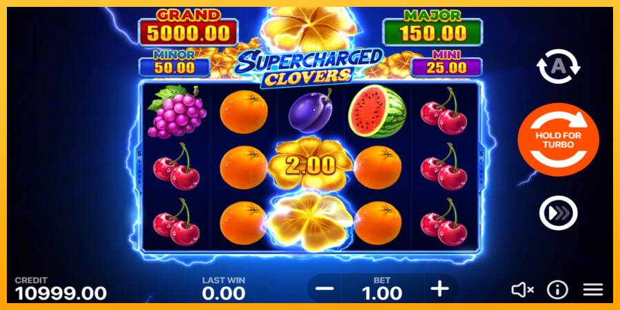 Supercharged Clovers: Hold and Win 游戏机赚钱, 图片 1