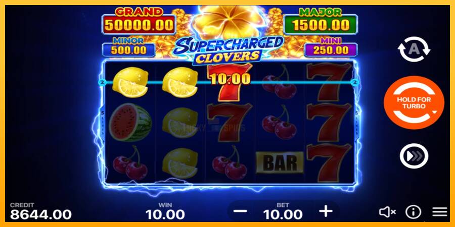 Supercharged Clovers: Hold and Win 游戏机赚钱, 图片 3