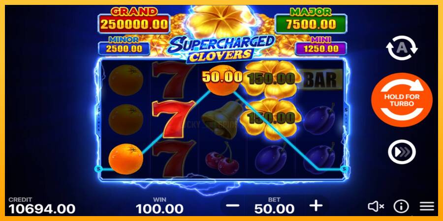 Supercharged Clovers: Hold and Win 游戏机赚钱, 图片 4