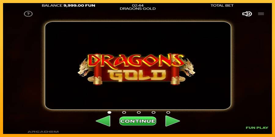 Dragons Gold 游戏机赚钱, 图片 1