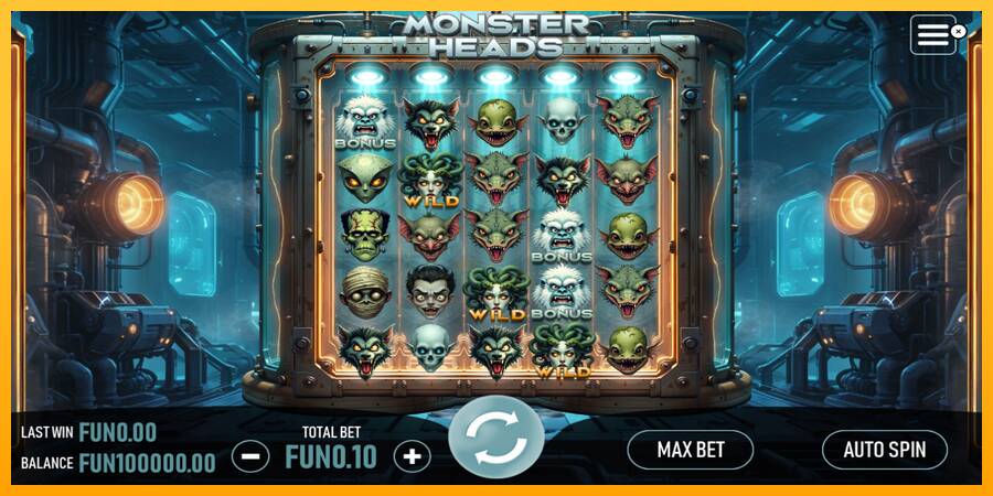 Monster Heads 游戏机赚钱, 图片 1